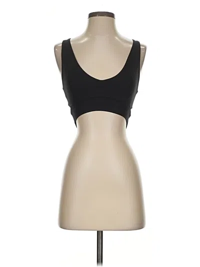 Pre-owned Assorted Brands Sports Bra In Black