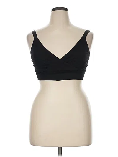 Pre-owned Assorted Brands Sports Bra In Black