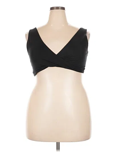 Pre-owned Assorted Brands Sports Bra In Black