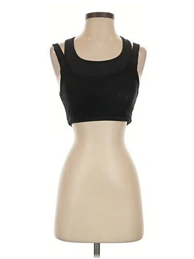 Pre-owned Assorted Brands Sports Bra In Black