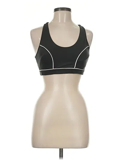 Pre-owned Assorted Brands Sports Bra In Black