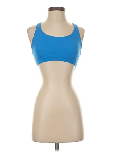 Pre-owned Assorted Brands Sports Bra In Blue