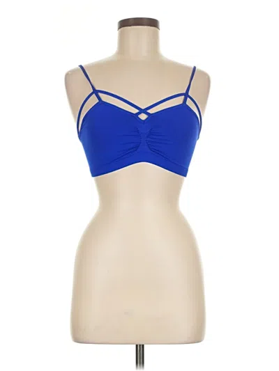 Pre-owned Assorted Brands Sports Bra In Blue