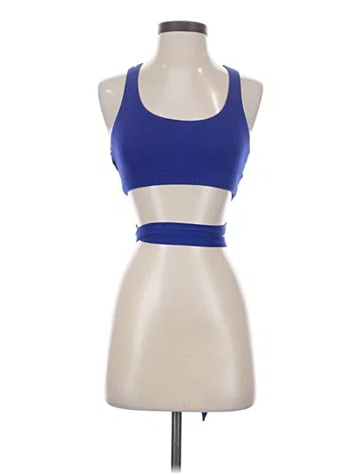 Pre-owned Assorted Brands Sports Bra In Blue