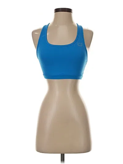 Pre-owned Assorted Brands Sports Bra In Blue