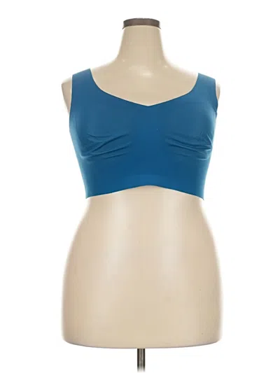 Pre-owned Assorted Brands Sports Bra In Blue