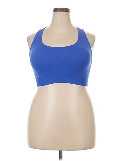 Pre-owned Assorted Brands Sports Bra In Blue