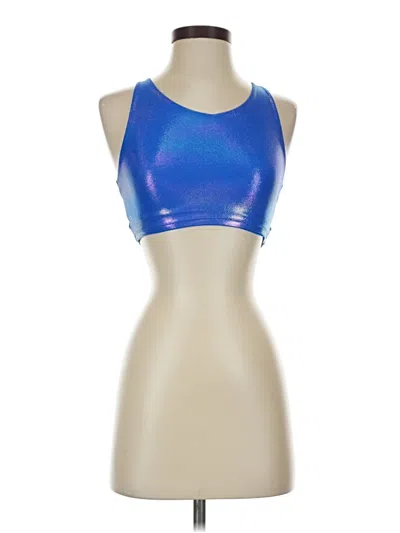 Pre-owned Assorted Brands Sports Bra In Blue