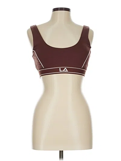 Pre-owned Assorted Brands Sports Bra In Brown