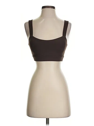Pre-owned Assorted Brands Sports Bra In Brown