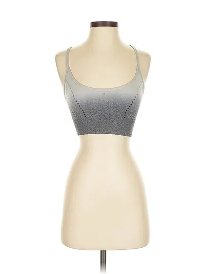 Pre-owned Assorted Brands Sports Bra In Gray