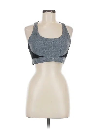 Pre-owned Assorted Brands Sports Bra In Gray
