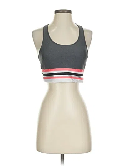 Pre-owned Assorted Brands Sports Bra In Gray