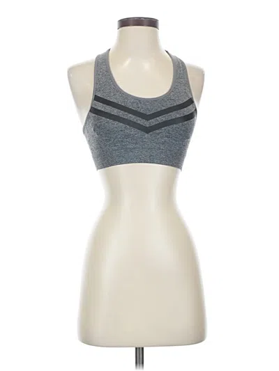 Pre-owned Assorted Brands Sports Bra In Gray