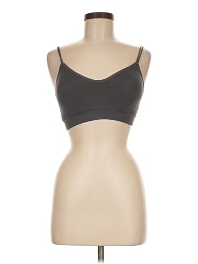 Pre-owned Assorted Brands Sports Bra In Gray