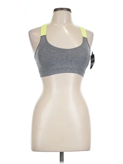 Pre-owned Assorted Brands Sports Bra In Gray