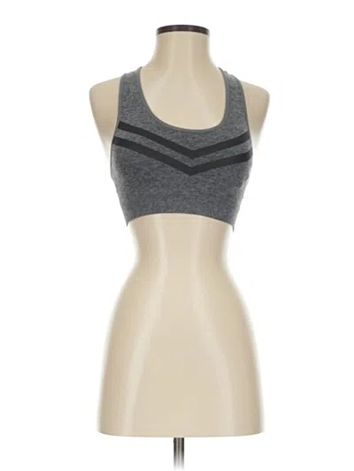 Pre-owned Assorted Brands Sports Bra In Gray