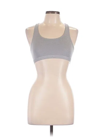Pre-owned Assorted Brands Sports Bra In Gray