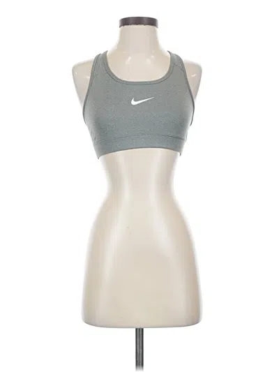 Pre-owned Assorted Brands Sports Bra In Gray