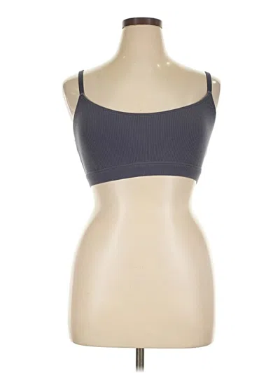 Pre-owned Assorted Brands Sports Bra In Gray