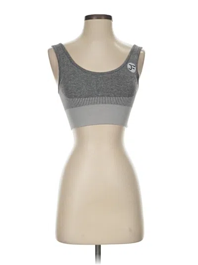 Pre-owned Assorted Brands Sports Bra In Gray