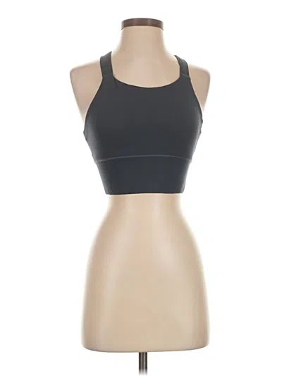 Pre-owned Assorted Brands Sports Bra In Gray