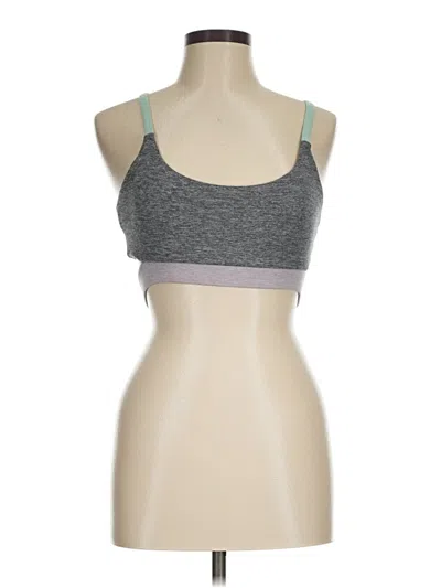 Pre-owned Assorted Brands Sports Bra In Gray