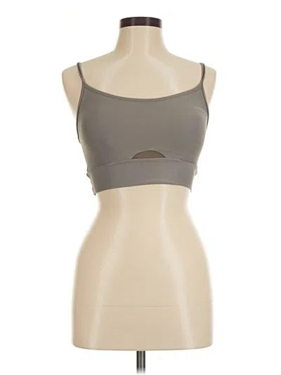Pre-owned Assorted Brands Sports Bra In Gray