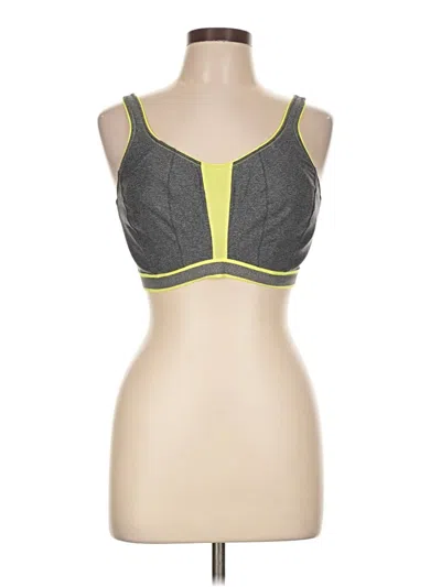 Pre-owned Assorted Brands Sports Bra In Gray