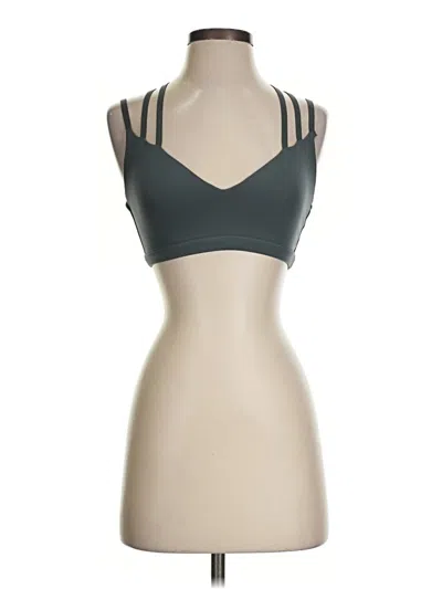 Pre-owned Assorted Brands Sports Bra In Gray