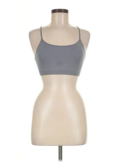 Pre-owned Assorted Brands Sports Bra In Gray