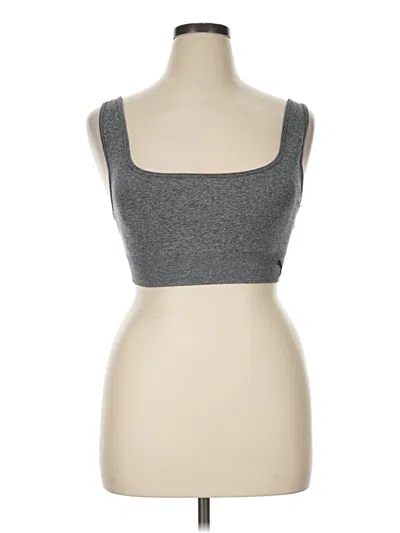Pre-owned Assorted Brands Sports Bra In Gray