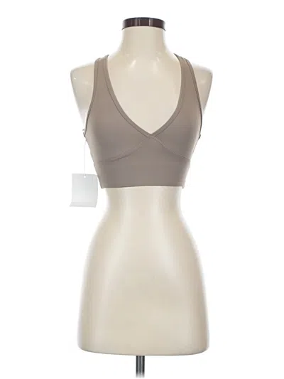 Pre-owned Assorted Brands Sports Bra In Gray
