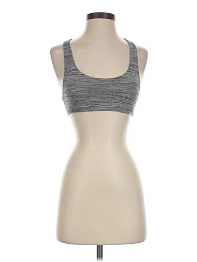 Pre-owned Assorted Brands Sports Bra In Gray