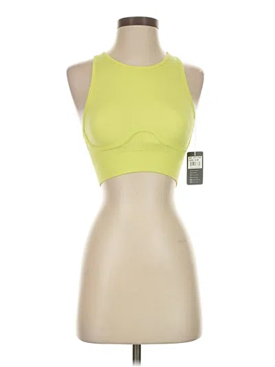 Pre-owned Assorted Brands Sports Bra In Green