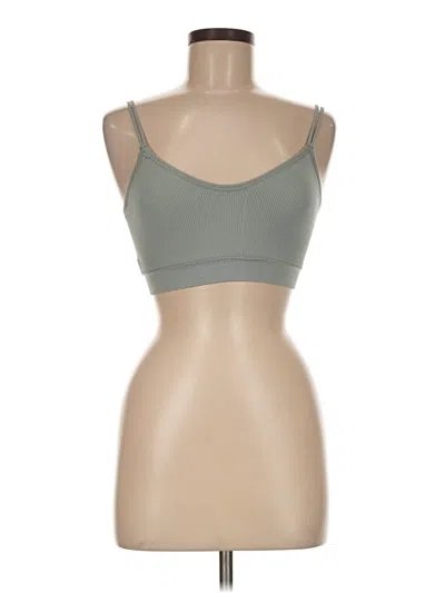 Pre-owned Assorted Brands Sports Bra In Green