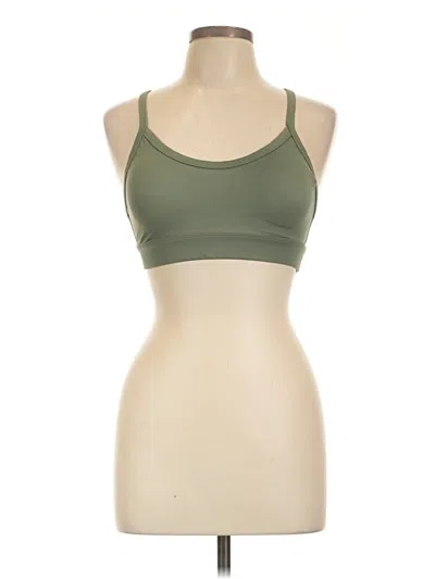 Pre-owned Assorted Brands Sports Bra In Green
