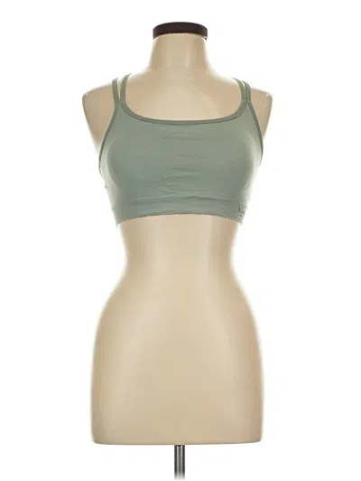 Pre-owned Assorted Brands Sports Bra In Green