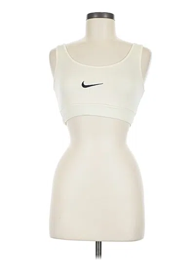 Pre-owned Assorted Brands Sports Bra In Ivory