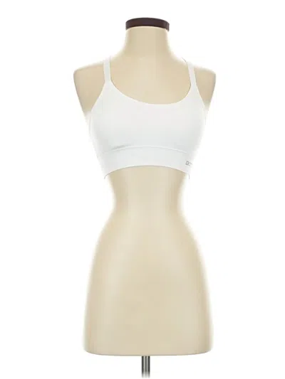 Pre-owned Assorted Brands Sports Bra In Ivory