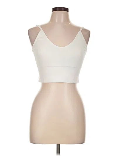 Pre-owned Assorted Brands Sports Bra In Ivory