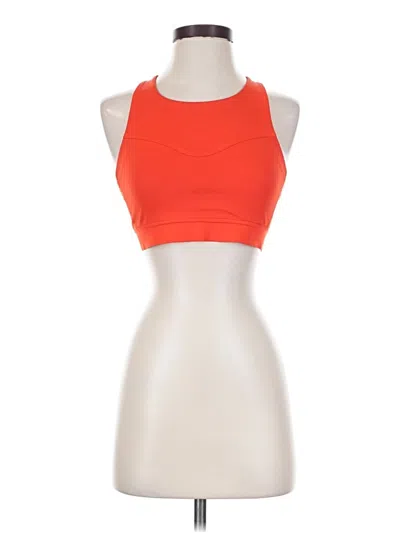 Pre-owned Assorted Brands Sports Bra In Orange