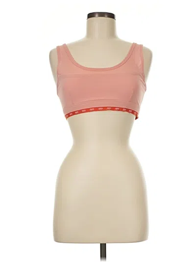 Pre-owned Assorted Brands Sports Bra In Orange
