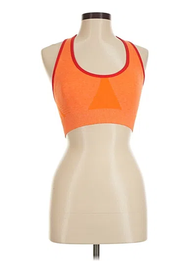 Pre-owned Assorted Brands Sports Bra In Orange