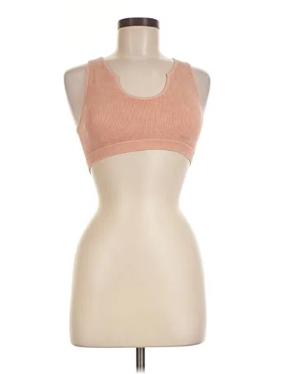 Pre-owned Assorted Brands Sports Bra In Orange