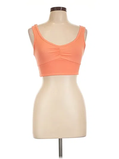 Pre-owned Assorted Brands Sports Bra In Orange