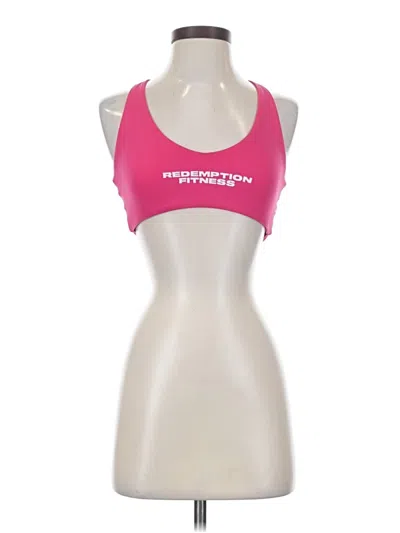 Pre-owned Assorted Brands Sports Bra In Pink