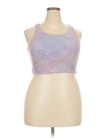 Pre-owned Assorted Brands Sports Bra In Purple