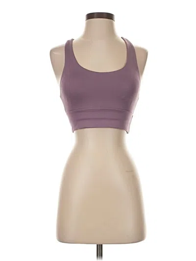 Pre-owned Assorted Brands Sports Bra In Purple