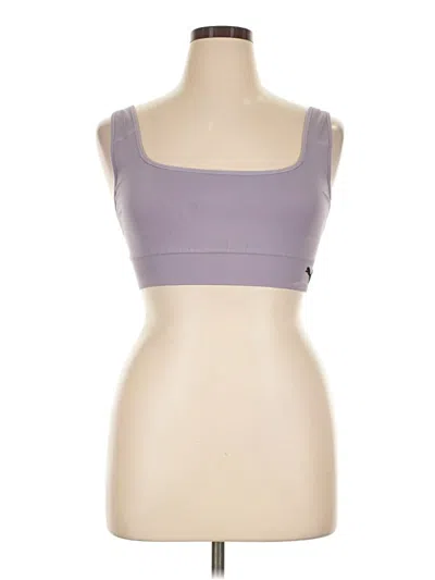 Pre-owned Assorted Brands Sports Bra In Purple